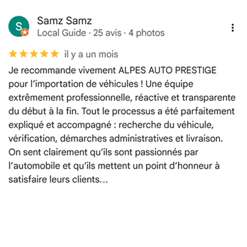 Avis client 2